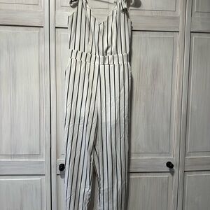 Striped Women's Jumpsuit